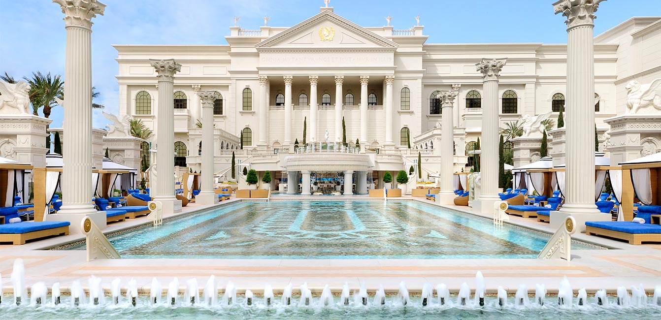 The Pools At Caesars Palace In 2023